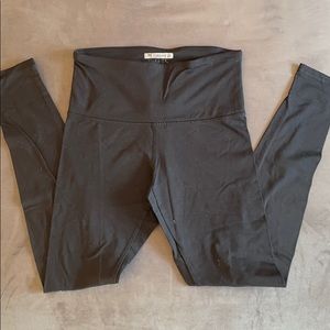 High waist black leggings